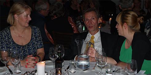 Representanter for NNHs sentralstyre Jeanette Førland, Bjørn Kaupang og Marie Hauge