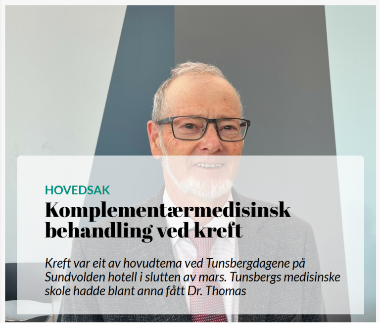 Dr. Thomas Rau om komplementærmedisinsk behandling ved kreft