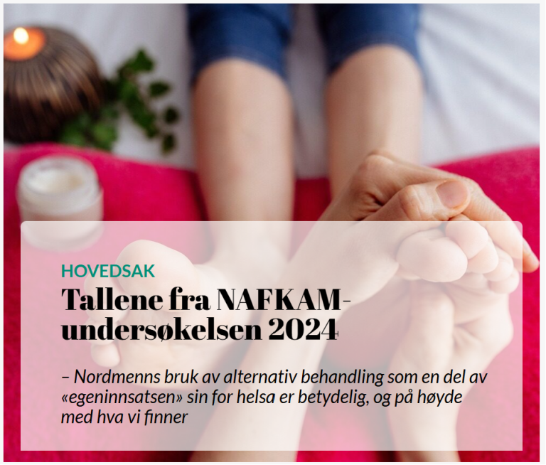 Tallene fra NAFKAM-undersøkelsen 2024